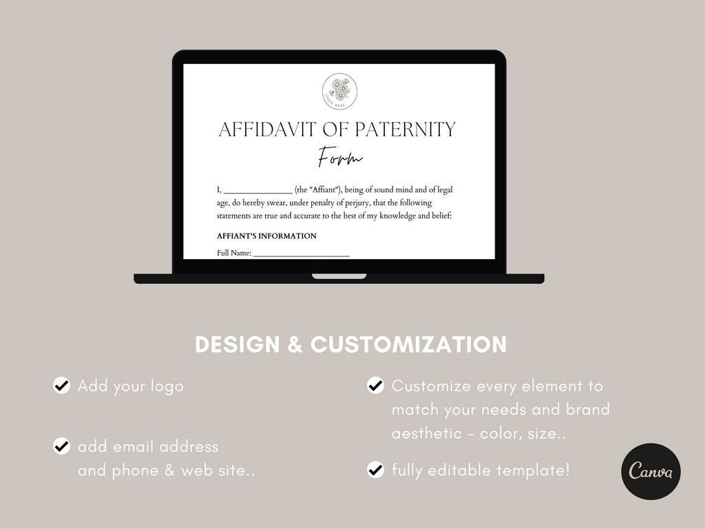 Apostille on Single Standing Affidavit